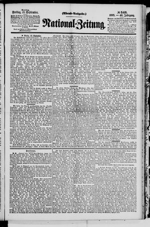 National-Zeitung vom 13.09.1895
