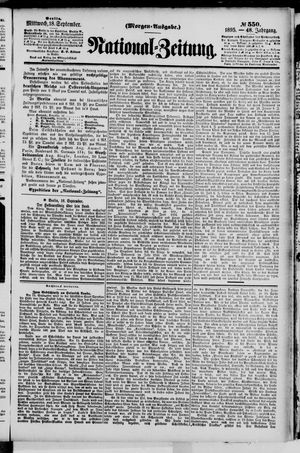 National-Zeitung vom 18.09.1895