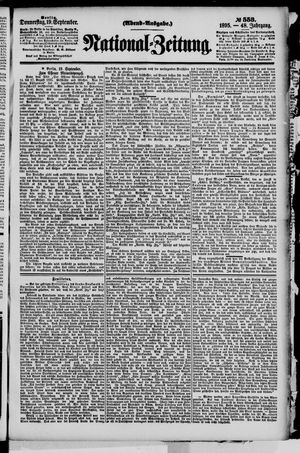 National-Zeitung vom 19.09.1895