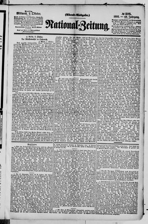 National-Zeitung vom 02.10.1895