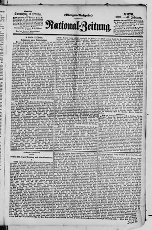 National-Zeitung vom 03.10.1895