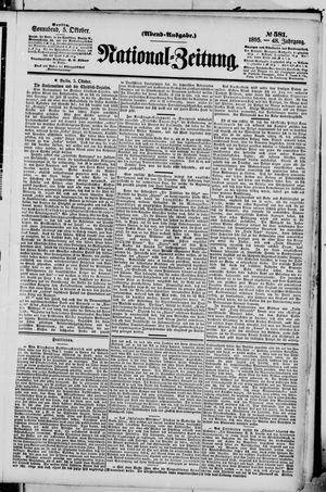 National-Zeitung vom 05.10.1895