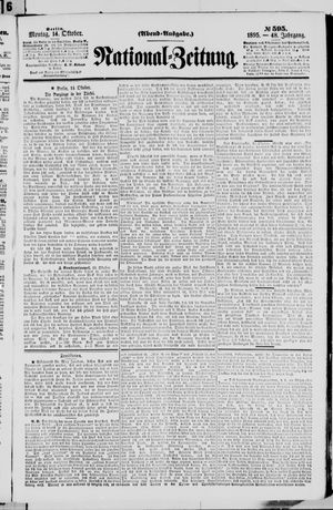 National-Zeitung vom 14.10.1895