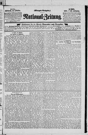 Nationalzeitung vom 16.10.1895