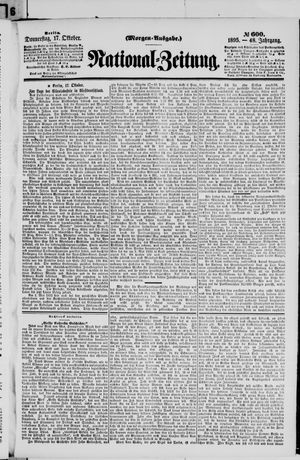 National-Zeitung vom 17.10.1895
