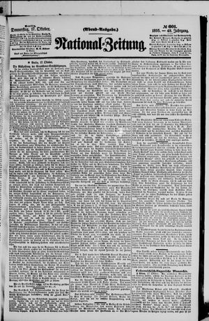 National-Zeitung vom 17.10.1895