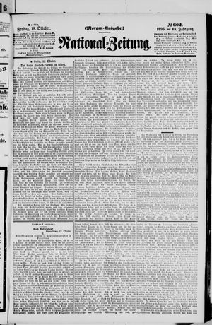 National-Zeitung vom 18.10.1895