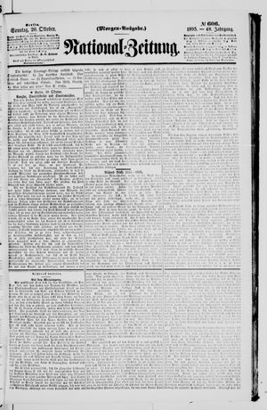 National-Zeitung vom 20.10.1895