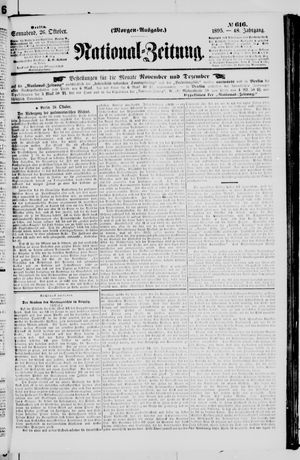National-Zeitung vom 26.10.1895