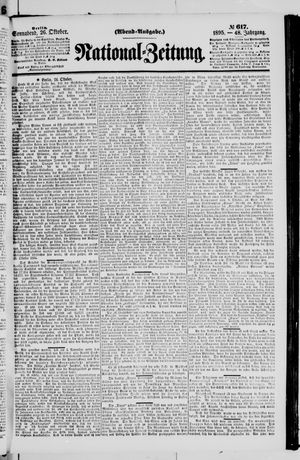 National-Zeitung vom 26.10.1895