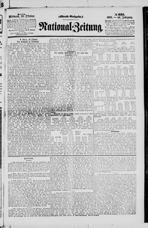 National-Zeitung vom 30.10.1895