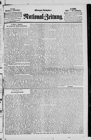National-Zeitung vom 01.11.1895