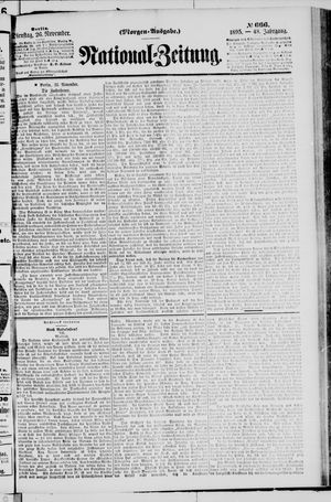 National-Zeitung vom 26.11.1895