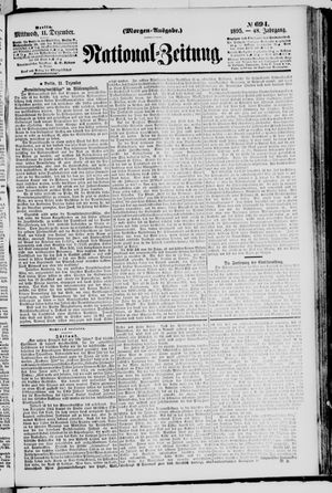 Nationalzeitung vom 11.12.1895