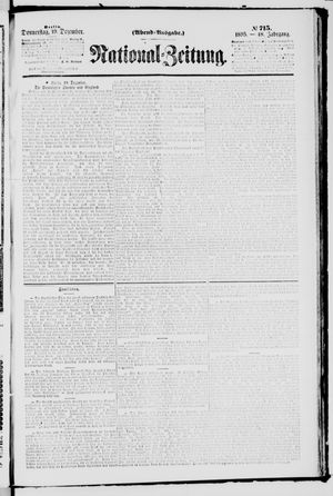 National-Zeitung vom 19.12.1895