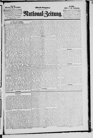 National-Zeitung vom 23.12.1895