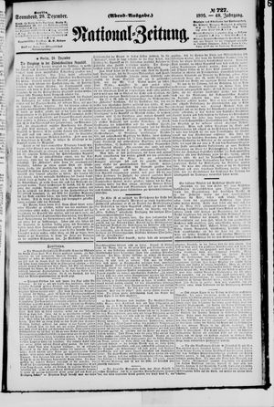 National-Zeitung on Dec 28, 1895