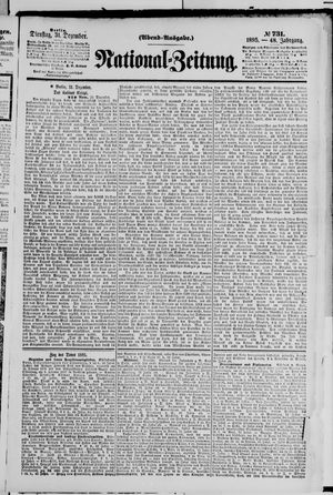 National-Zeitung vom 31.12.1895