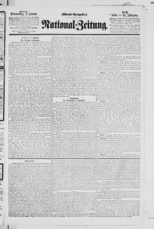 Nationalzeitung on Jan 2, 1896