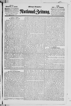 Nationalzeitung vom 04.01.1896