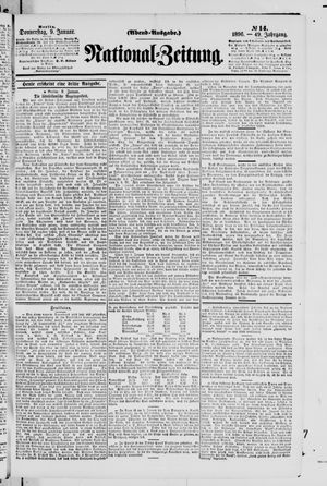 Nationalzeitung vom 09.01.1896