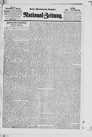 Nationalzeitung on Jan 9, 1896