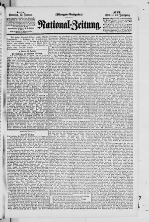 Nationalzeitung on Jan 12, 1896