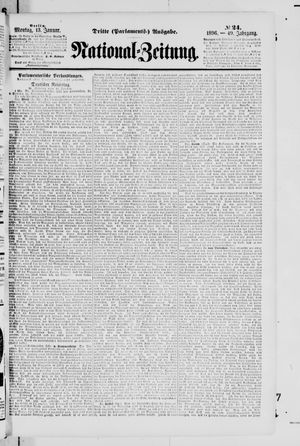 Nationalzeitung vom 13.01.1896