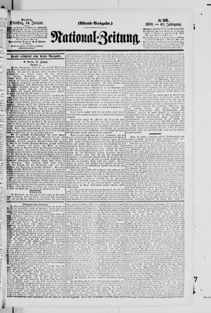 Nationalzeitung vom 14.01.1896