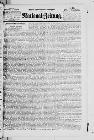 Nationalzeitung vom 15.01.1896