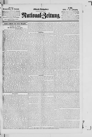 Nationalzeitung on Jan 16, 1896