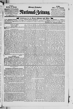 Nationalzeitung vom 17.01.1896