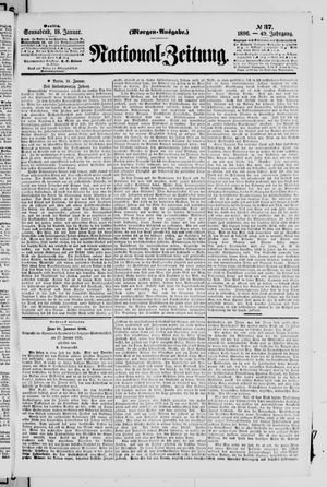 Nationalzeitung on Jan 18, 1896
