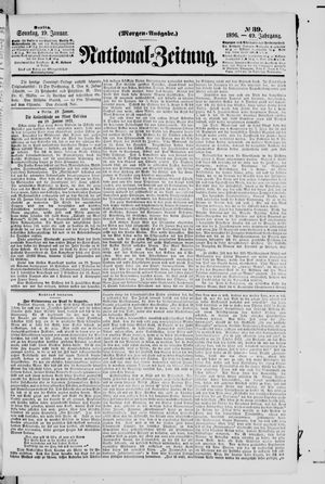 Nationalzeitung vom 19.01.1896