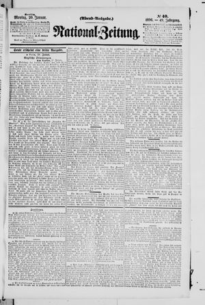 Nationalzeitung vom 20.01.1896