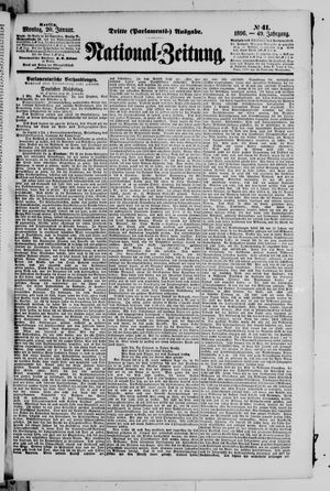Nationalzeitung vom 20.01.1896