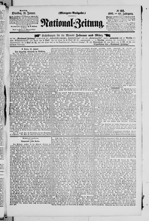 Nationalzeitung vom 21.01.1896