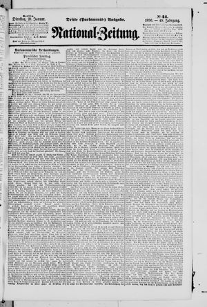 Nationalzeitung vom 21.01.1896