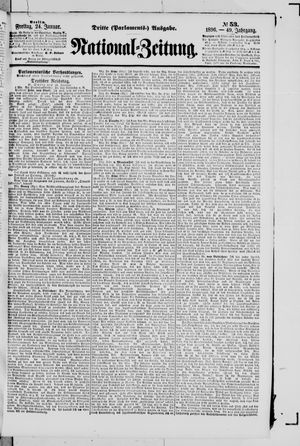 Nationalzeitung on Jan 24, 1896