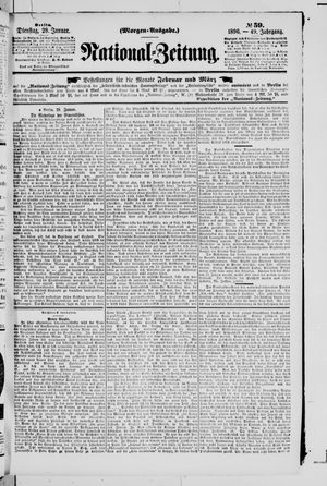 Nationalzeitung vom 28.01.1896