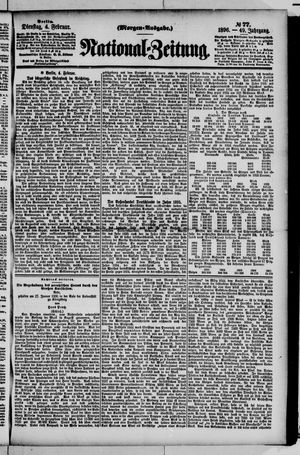 Nationalzeitung vom 04.02.1896