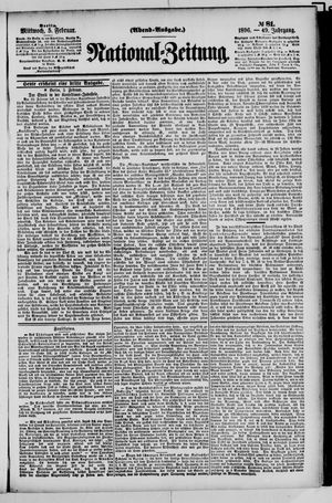 Nationalzeitung vom 05.02.1896