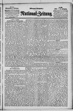 Nationalzeitung vom 08.02.1896