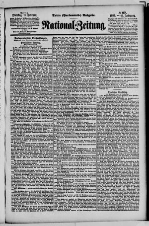 Nationalzeitung on Feb 11, 1896