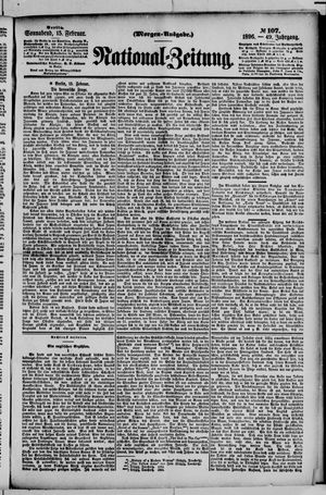 Nationalzeitung vom 15.02.1896