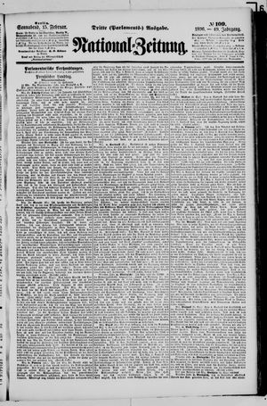 Nationalzeitung vom 15.02.1896