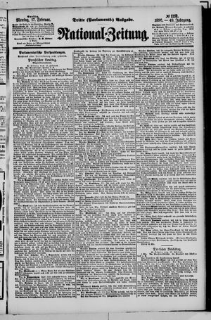 Nationalzeitung vom 17.02.1896