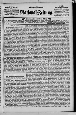 Nationalzeitung vom 18.02.1896