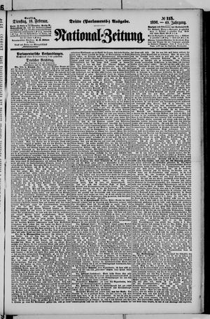Nationalzeitung vom 18.02.1896