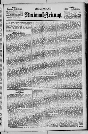 Nationalzeitung vom 23.02.1896
